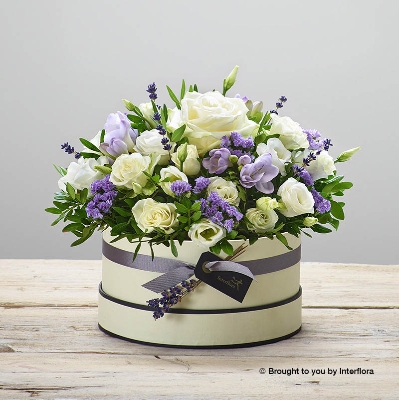 Lovely Lilacs  Hatbox