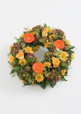 Wreath loose Mixed flowers